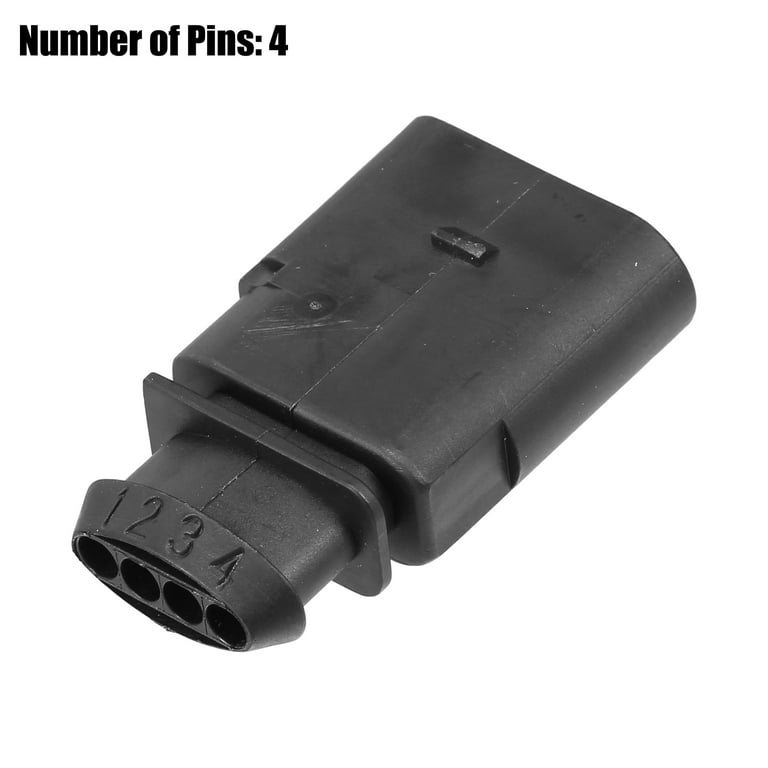 Unique Bargains 1 Set No.1K0973804 4 Pin Sealed Male JPT