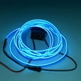 thumbnail image 3 of EL Wire Car Interior LED Strip Lights, 3 Meter Neon Wire 12V for Automotive Car Interior Decoration(Blue), 3 of 6