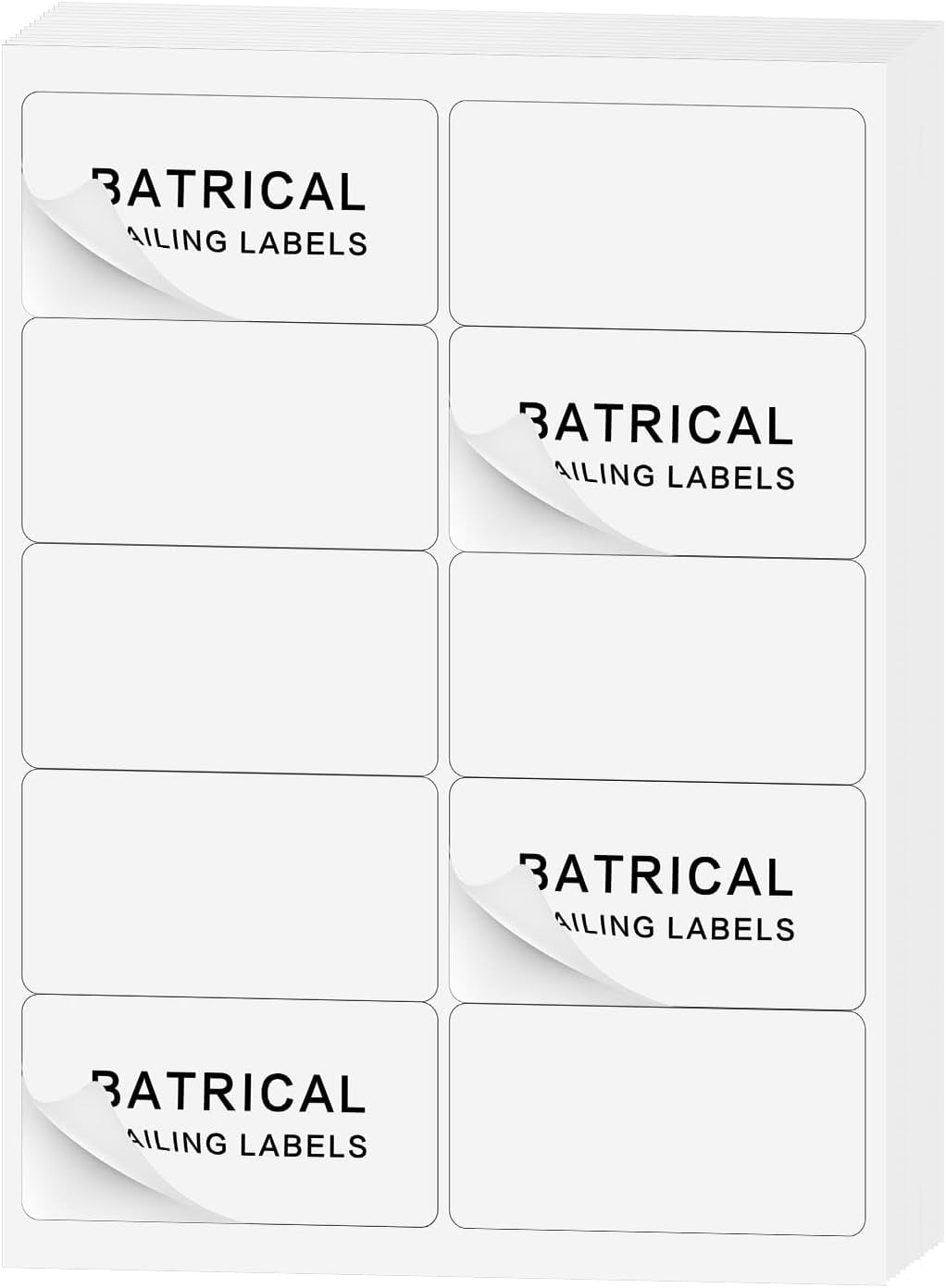 1" x 2-5/8" Address Labels 900 Labels Sticker Paper for Laser/Ink Jet Printer mailing Labels 8.5"×11" White 30 per Sheet