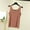 Khaki, variant on Women's Casual U Neck Camisole Tank Top For Home Comfort And Daily Wear Soft Stretchy Breathable Basic Layering Piece Satin Camisole for Women Lacy Top Top Pack Women Bra Tops for Women with Support