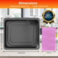 thumbnail image 2 of czcpp-Air Poêle à Griller pour Friteuse Instant Vortex Plus10 Quart, 10.1 * 9 Pieds' Grade Alimentaire Grille de Remplacement Antiadhésive pour Innsky CROWNFUL Four à Friteuse 10.6Qt, Lavable au Lave-Vaisselle, 2 of 4