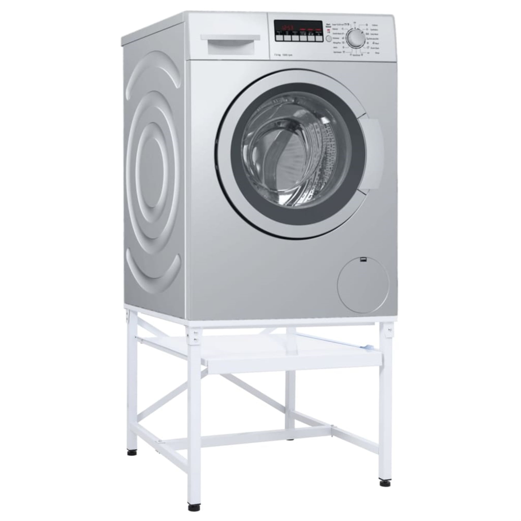 Casafoyer Double Washing and Drying Machine Pedestal White