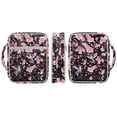 thumbnail image 2 of Yuyamidu Hummingbird Bible Cover for Women Cherry Blossom Bible Holder Bible Cover Carrier Carrying Organizer Bag with Index Tabs Bookmarks for Standard Size Bible Gifts for Women, 2 of 8