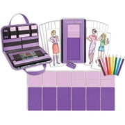 Fashion Plates Classic – Girls Fashion, Mix-and-Match Drawing Kit, Arts and Crafts, Coloring, Art Supplies, Craft Supplies, Stencils, Crayons Included, Create Your Own Fashion Designs, Ages 6+