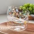 thumbnail image 4 of Tazón De Vidrio Tazón De Cocina Transparente Creativo Tazón De Postre De Fruta De Vidrio De Borosilicato Tazón De Ensalada Tazón De Helado Para El Hogar Cocina Postre De Fruta Helado Yuarrent HA017841-00, 4 of 6