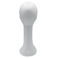 thumbnail image 5 of Cheers US Foam Long Neck Mannequin Wig Head Display Hat Cap Holder White Female Model, 5 of 6