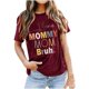thumbnail image 3 of Fiudx Camisetas para Mujer Tops con Estampado de Moda para Mujer, Blusa de Manga Corta, Camisetas Divertidas con Cuello Redondo, 3 of 3