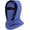 Blue, variant on Outdoor winter warm hat neck strap integrated cycling mask, winter balaclava ski mask, windproof fleece mask(Coffee)(XX)