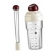 thumbnail image 5 of Juego de coctelera y mortero, botella mezcladora de bebidas a prueba de fugas de 600 ml, accesorios de bar para principiantes, frutas, té, cafetería Rojo, 5 of 8