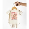 thumbnail image 3 of Happy Easter Floral Bodysuit for Baby Girls Spring Holiday Flowers and Bunnies Boho Toddler One-Piece Natural Bodysuit 12 Months, 3 of 3