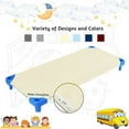 thumbnail image 3 of Camp County Beyond Cotton-Polyester Blend, Toddler Size Day Care Cot Sheet, Ivory, 22 x 40, for Boys and Girls- Pack of 6, 3 of 7