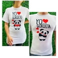 thumbnail image 3 of Duos de playera para pareja de Pandas yo amo a mi gordita Color Blanco Talla Mediana Marca Emil SaEs, 3 of 4