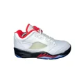 thumbnail image 4 of Ni - ke Air Jordan 5 Low Golf 'Fire Red' Men's Golf Shoes Size 5 Multicolor - CU4523-100, 4 of 5