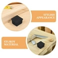 thumbnail image 3 of Phenofice 10pcs Floor Protection Caps Black PVC Easy to Use Leg End Caps for Garden Use, 3 of 8