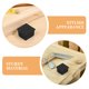 thumbnail image 2 of 10 fundas cuadradas para patas de mesa, suaves, para patas de silla, tapones de goma antideslizantes, protectores de suelo para el hogar y la oficina., 2 of 7