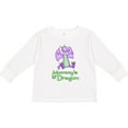 thumbnail image 3 of Inktastic Mommy's Lil' Dragon Boys or Girls Long Sleeve Toddler T-Shirt, 3 of 5