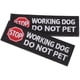 thumbnail image 2 of 2pcs Embroidered Service Dog Patches Do Not Pet Patches Dog Identification Patches For Dogs Do Not Pet Patches Pet Harnesses, 2 of 2
