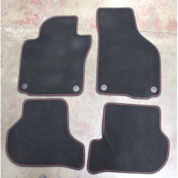 Vollkswagen Ensemble de Tapis de Voiture Golf GTI Noir (Utilisé)