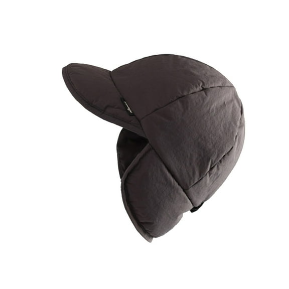 Aellinatey Bomber Hat Earmuffs Warm Trapper Hat Down Hat for Skiing Skateboarding