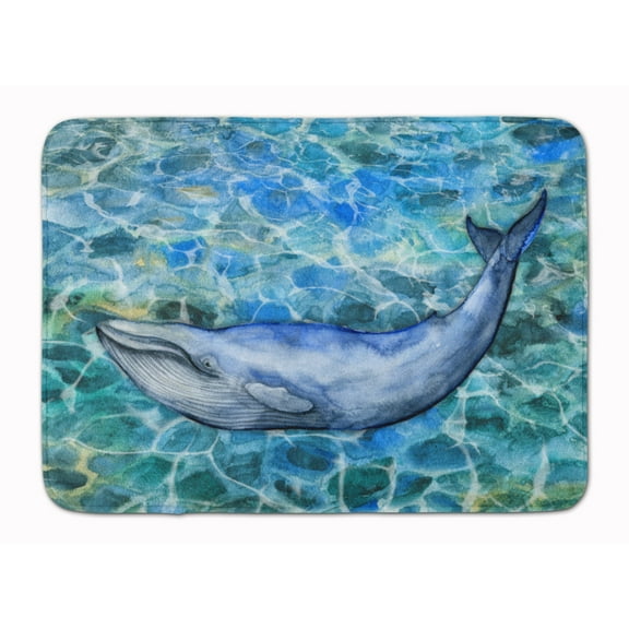 Humpback Whale Machine Washable Memory Foam Mat
