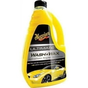 Meguiar's Ultimate Wash and Wax with A Blend of Premium Carnauba Wax and Synthetic Polymers That Protects and Shines While Washing Away Dirt and Grime