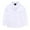 White, variant on Kiijoy Toddler Girls Long Sleeve Button Up Shirt Cotton Solid Plain Shirt, White, Sizes 3-4