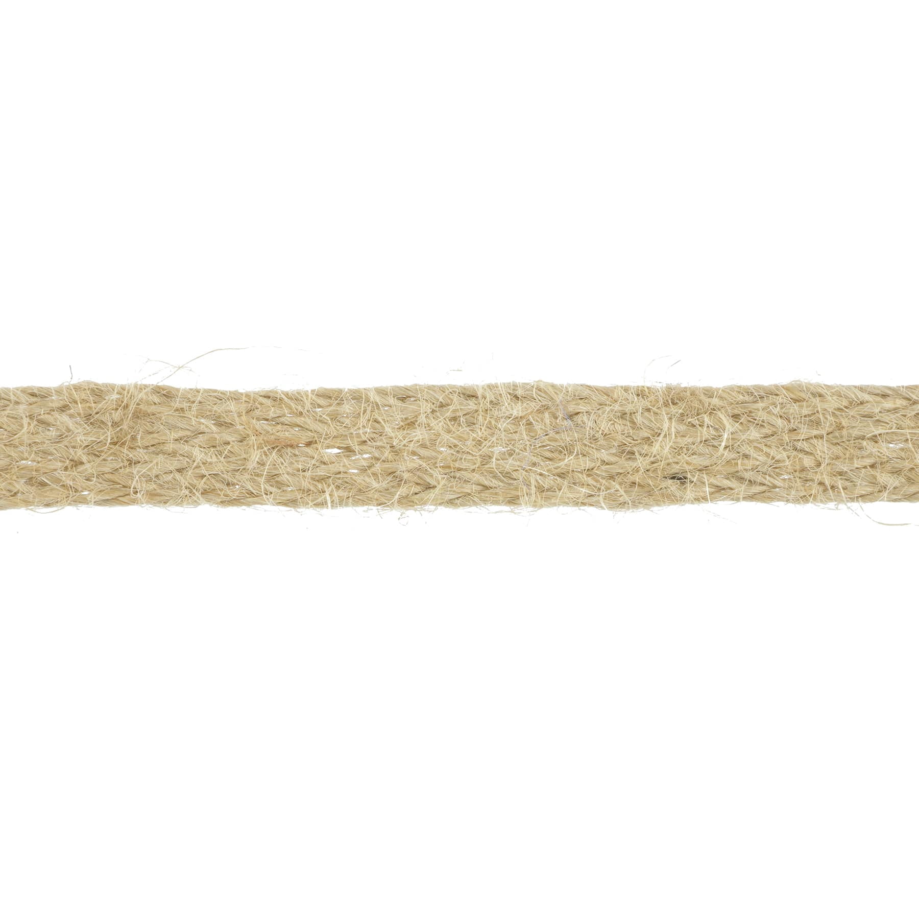 Celebrate It 7/16" x 7yd. Natural Jute Ribbon - Braided, Non-Wired, Ideal for Gift Wrapping, Baskets & Rustic Decor, 12 Pack