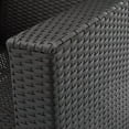thumbnail image 4 of RST Brands Milo Espresso Wicker 7 Piece Patio Conversation Set with Swivel Club Chairs, 4 of 8