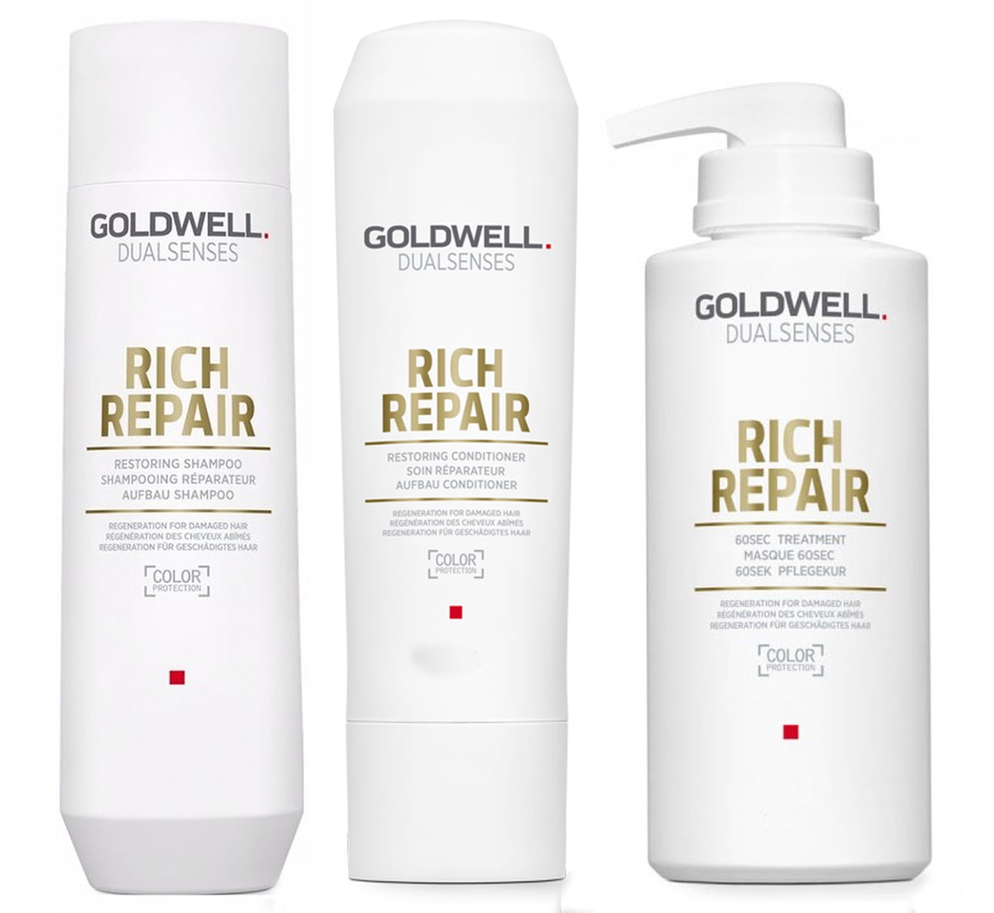 Set B , Goldwell Kit -Dualsenses Rich Repair Restoring Shampoo ...