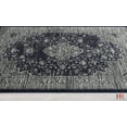 thumbnail image 7 of Handcraft Rugs-Midnight Blue/Gray Persian Isfahan FloralPattern Distressed  Modern Vintage Area Rug, 7 of 7
