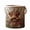 M, variant on Cow Floral Printed Fabric Storage Basket With Handles Quilted Embroidery-Style Organizer For Laundry Toys Blankets Small Size