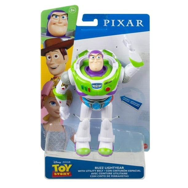 Figura Buzz con Cinturón de Herramientas Disney Pixar Toy Story Pulgadas
