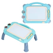 Magnetic Drawing Board Doodle Sketch Pad for 1-3 Year Old Toddler Girls/Boys Birthday Toy Blue