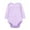 Purple, variant on Tiijoy Girls Solid Color Long Sleeve Bodysuit Baby Cotton Romper, Sizes 9-12M