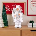 thumbnail image 4 of YOHAVEN Santa Claus Figurine, 16" Standing Plush Christmas Doll Ornament for Home Table Fireplace Living Room Holiday Party Xmas Decorations, 4 of 6