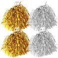 thumbnail image 3 of 4pcs Cheerleading Pom Poms Party Cheering Props Gymnastics Cheer Pompom Props, 3 of 8