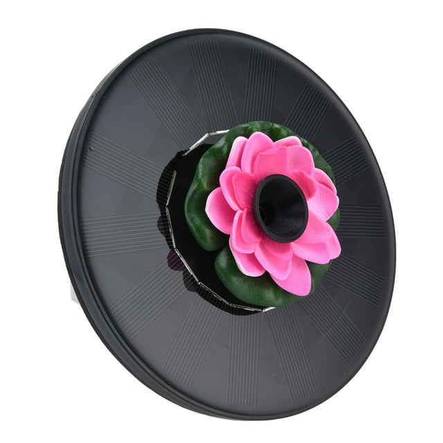 Solar Fountain Water Pump, Multi Purpose Interesting Portable Solar Powered Water Fountain Beautiful Landscape For Birdbaths Garden 1,2,3