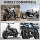 thumbnail image 3 of 1Pair Motorcycle Lamp Brackets Turn Signal Light Lamp Mount Headlight Brackets Motorbike Fork Indicator Mount Lamps Holder, 3 of 5