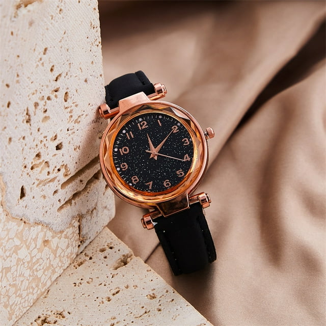 Reloj de mujer de moda, resistente al agua, sencillo, de temperamento ligero, de lujo, estilo personalizado, reloj de mujer