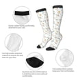 thumbnail image 6 of Lsque Cartoon House Printed Crew Socks Men's Women's LightWeight Thin Casual Calf Socks ,Knee High Socks,Cotton Socks, 6 of 9