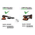 thumbnail image 3 of Sander Vacuum Hose Adapter for BLACK+DECKER Cordlesss Mouse Detail Sander BDCMS20C BDCMS20B Dust Collector Reducer by 1058Designs (1-1/4"), 3 of 3