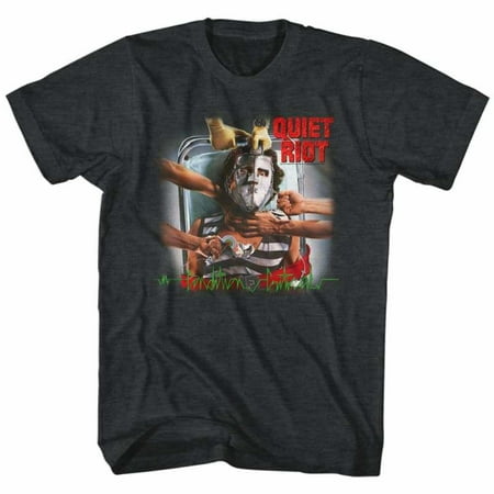 Quiet Riot Music Criticondition Adult Short Sleeve T