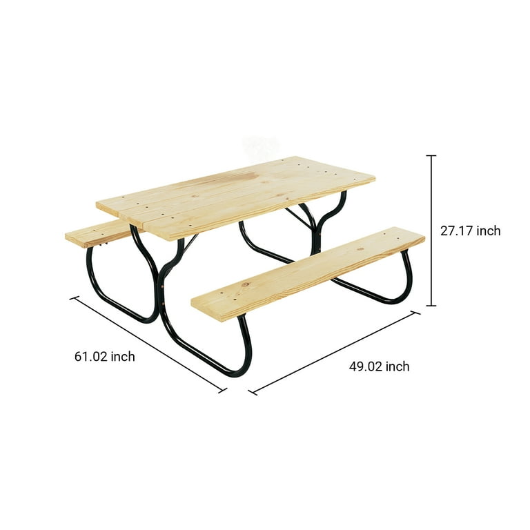 Easy Iron Table LEGS for【Outdoor/Camp】 Build Your own X-Leg Outdoor Table - Honeybear Lane