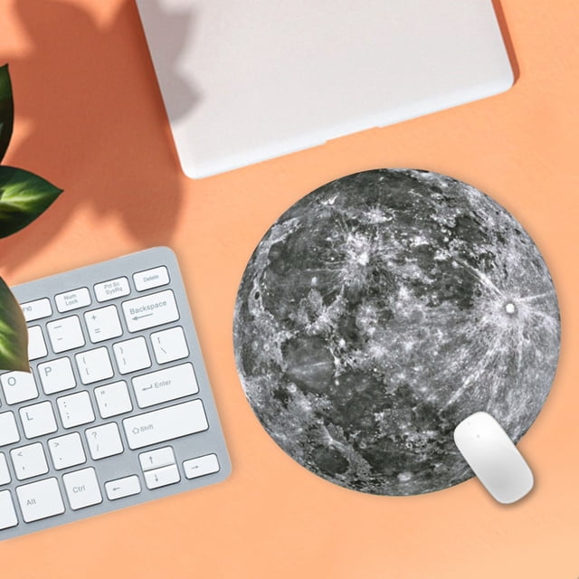 WIFKLSIIPG Circular Mouse Pad with Style Earth/Venus/Mars/Mercury/Jupiterfor Game Computer PC Laptop Gift