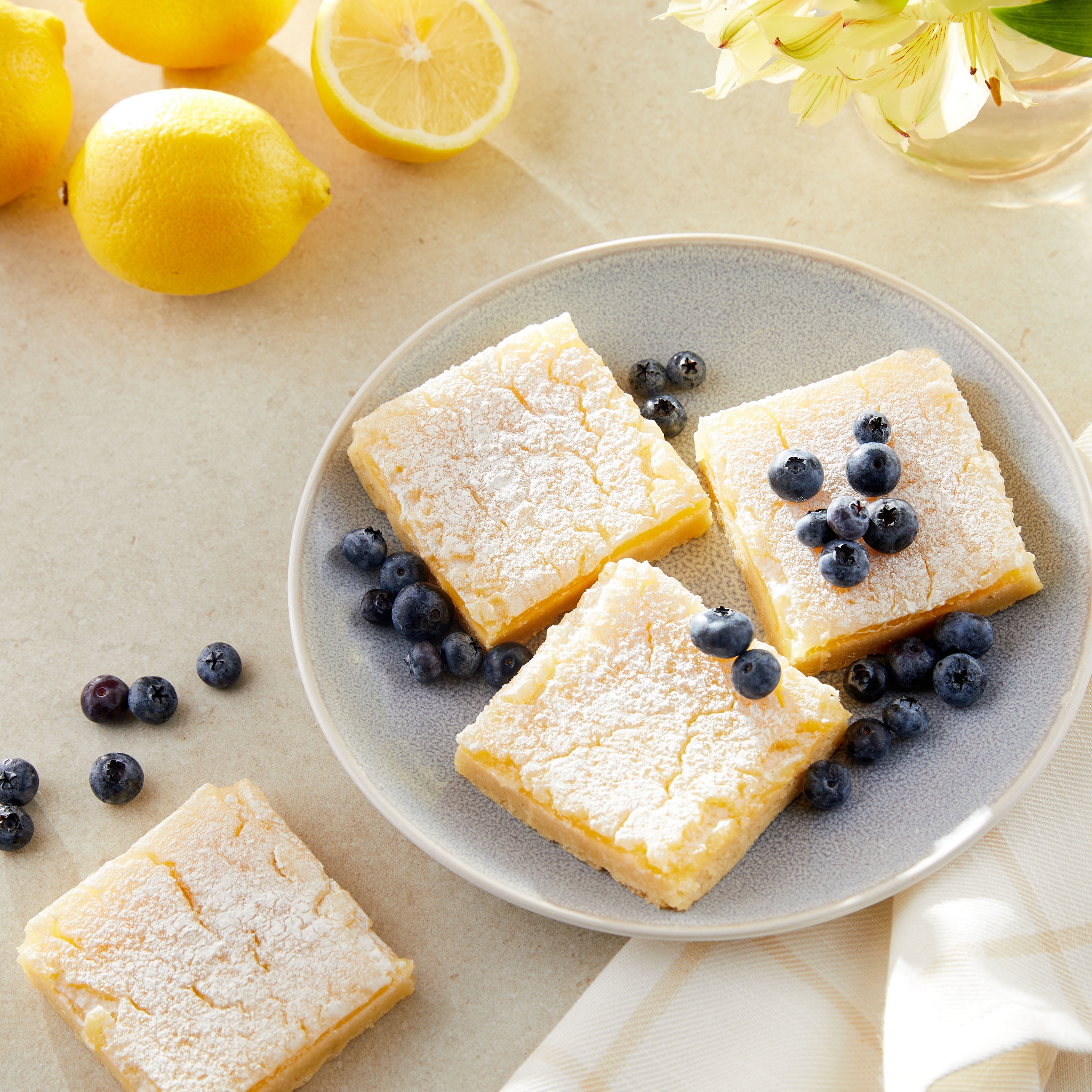 Marketside Lemon Bars, 16 oz, 4 Count