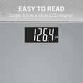 thumbnail image 5 of Health o meter Extra Wide Platform Digital Bathroom Scale with Advanced Technology, 500 lb Capacity, Grey, 5 of 10