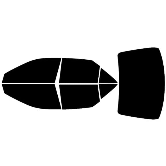 Rvinyl Window Tint Kit Compatible with Toyota Camry 2015-2017 - Complete Precut Kit - 5%