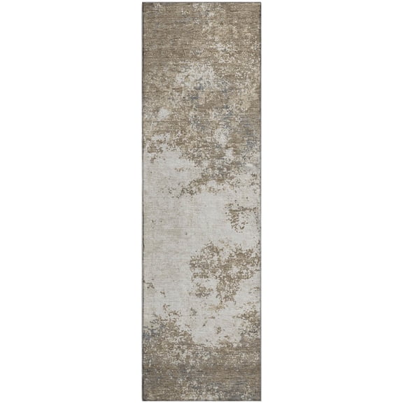 Dalyn Rugs Premium Machine Washable Mayfield AMF1027 Taupe 2'3" x 7'6" Runner Rug