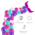 thumbnail image 3 of Arco De Globo De Sirena, Kit De Guirnalda De Globos De Cola De Pez, Decoraciones De Fiesta Temáticas Para Boda, Decoración De Fiesta De Cumpleaños Yuarrent HA043985-07, 3 of 6