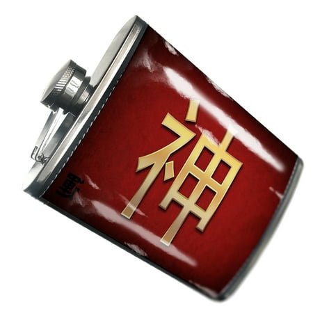 

NEONBLOND Flask God Chinese characters letter red / yellow